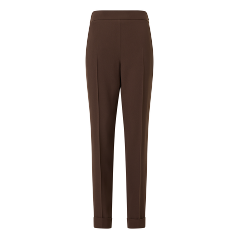 Tapered Ankle Length Pants with Elastic Waist