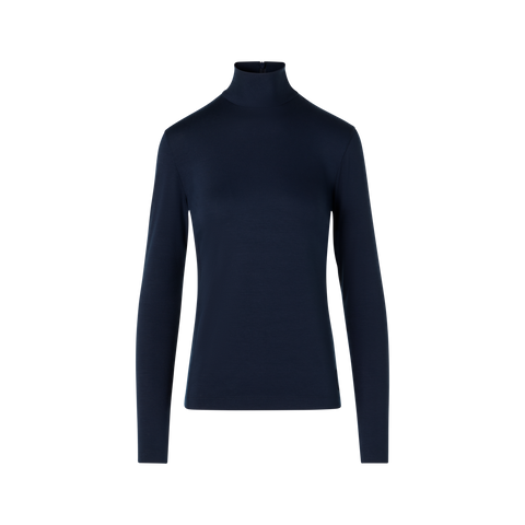 Tailliertes Modal-Shirt mit Punto Dot Detail