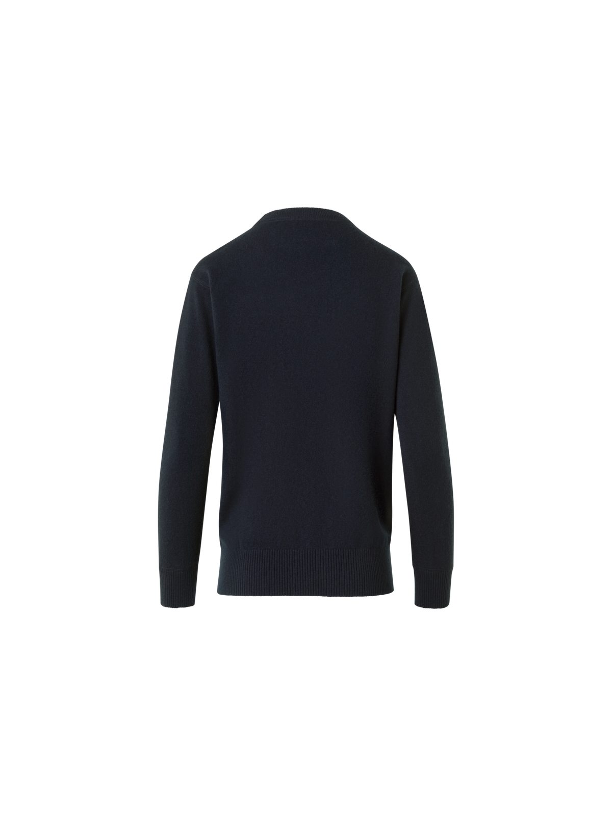 Designer Relaxed Sweater in Pure Cashmere - black - neutral