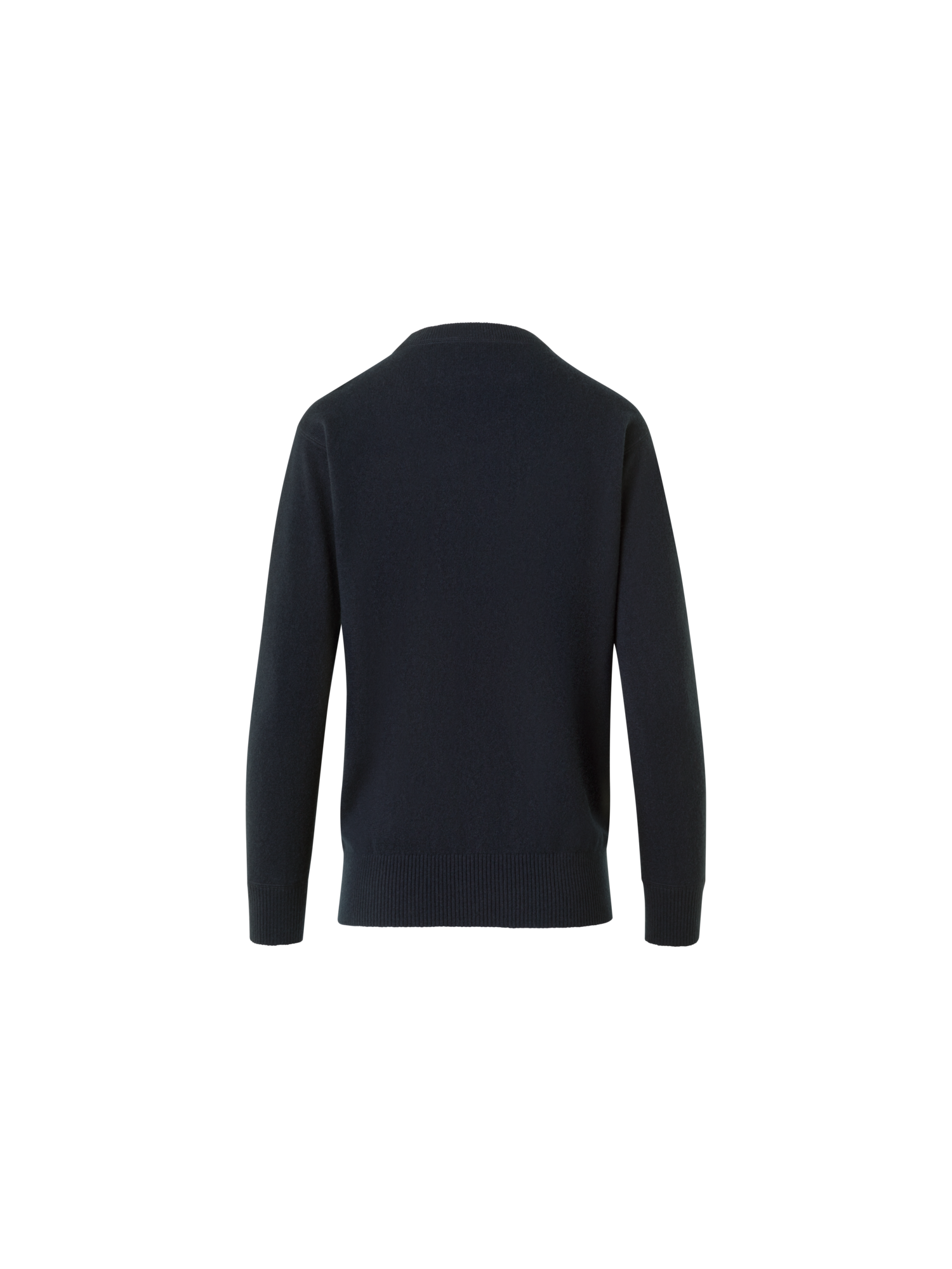 Designer Relaxed Sweater in Pure Cashmere - black - neutral