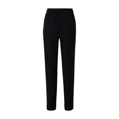 Tapered Crêpe Pants