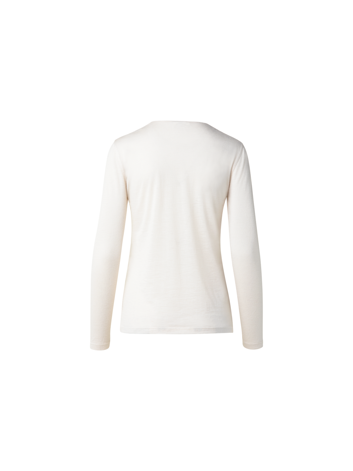 Designer Cashmere Silk Shirt - ecru - white