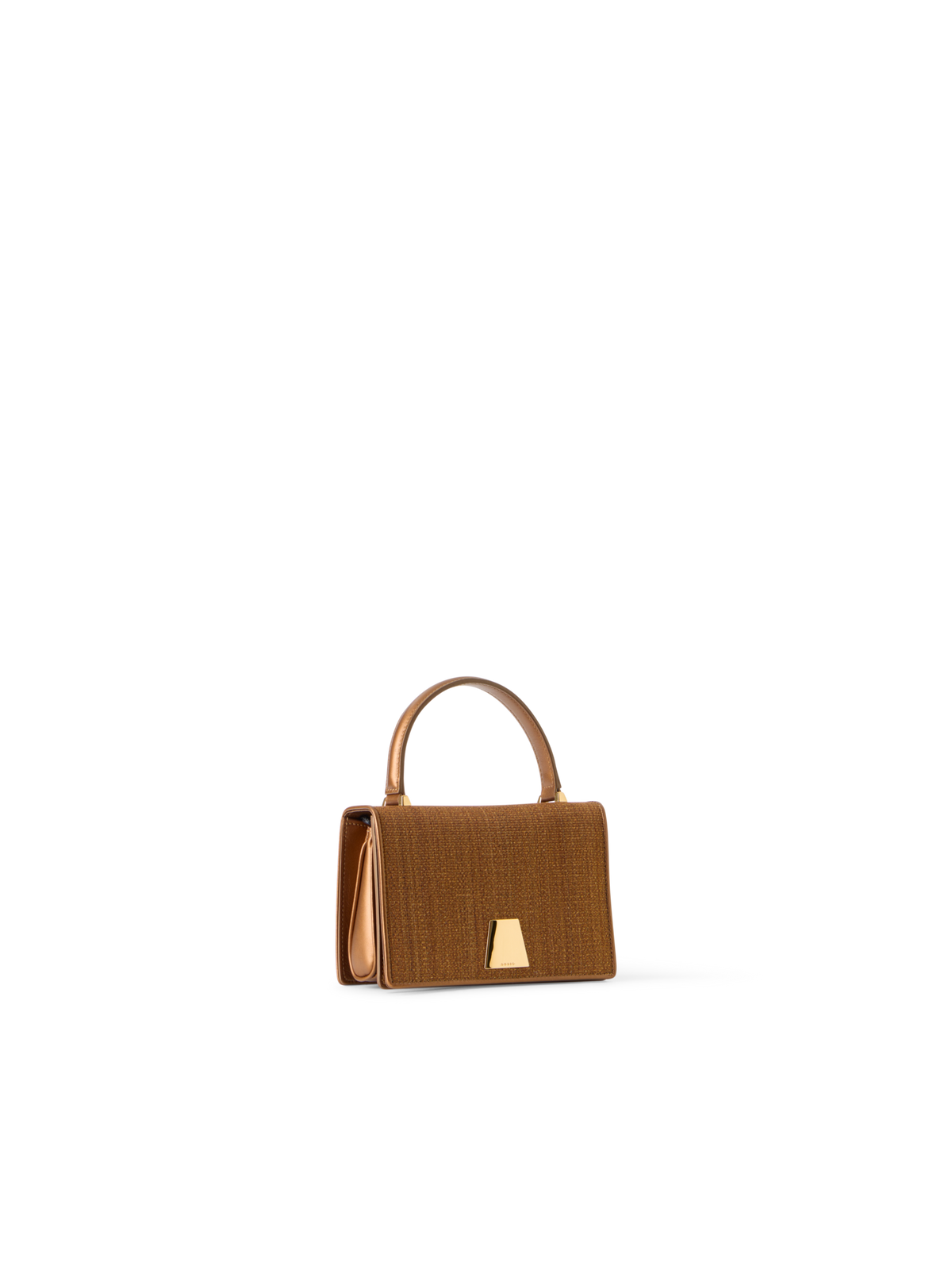 Designer Alice Mini Top Handle Bag - gold