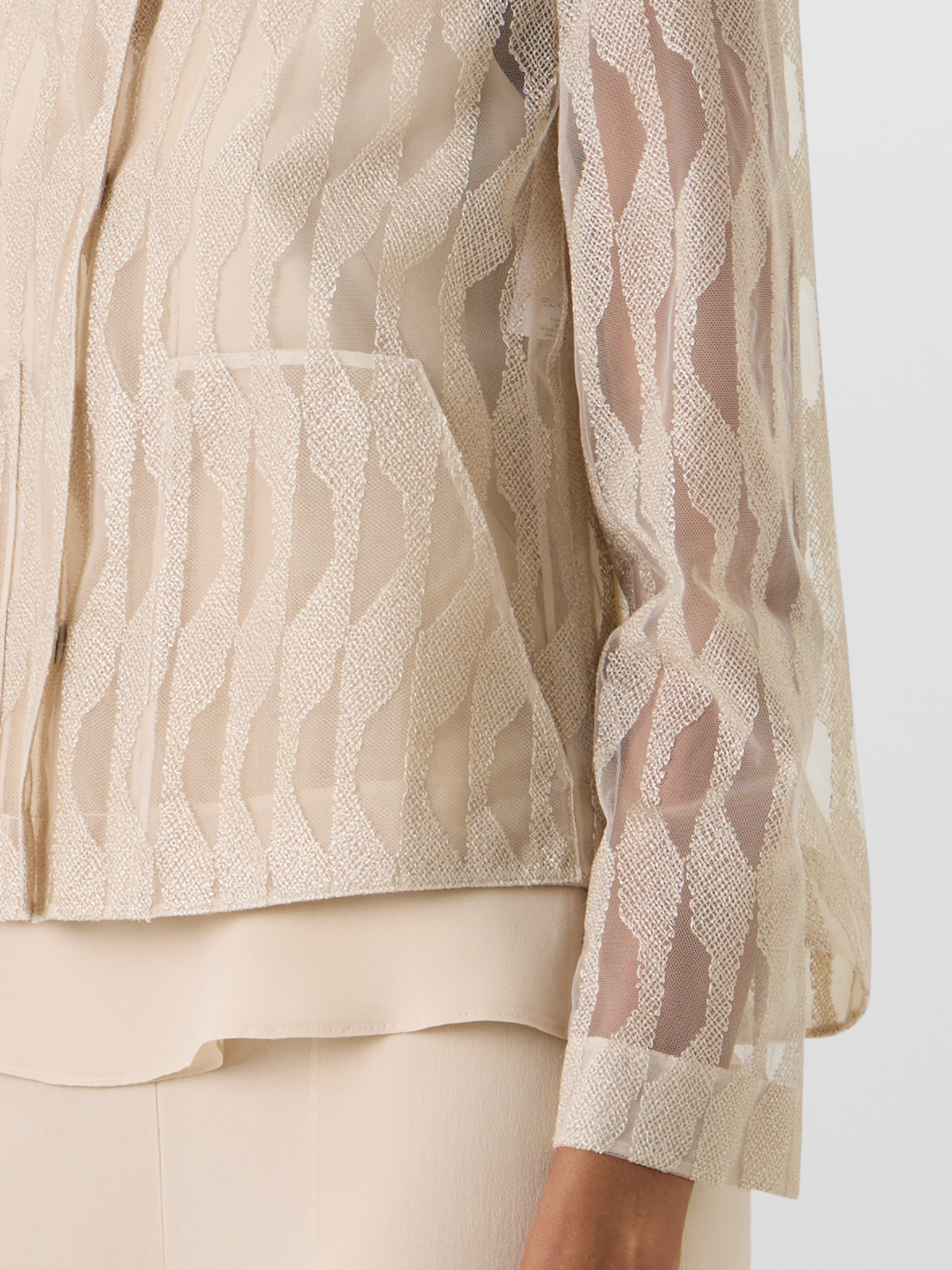 Designer Castro Jacket - beige 