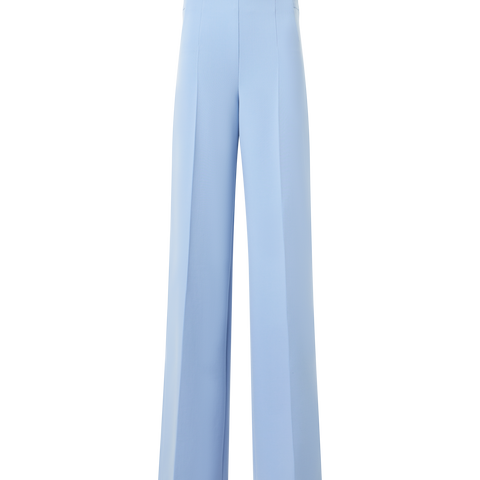 High-Waist Wool Double-Face Pants