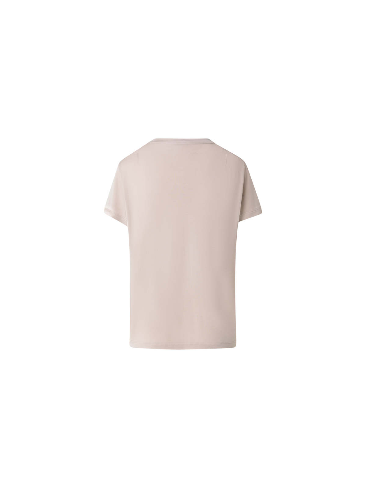Designer Cotton Jersey T-Shirt - neutral - beige
