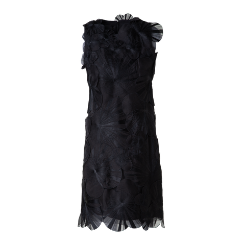 Kurzes Etuikleid mit Poppy-Blumen
