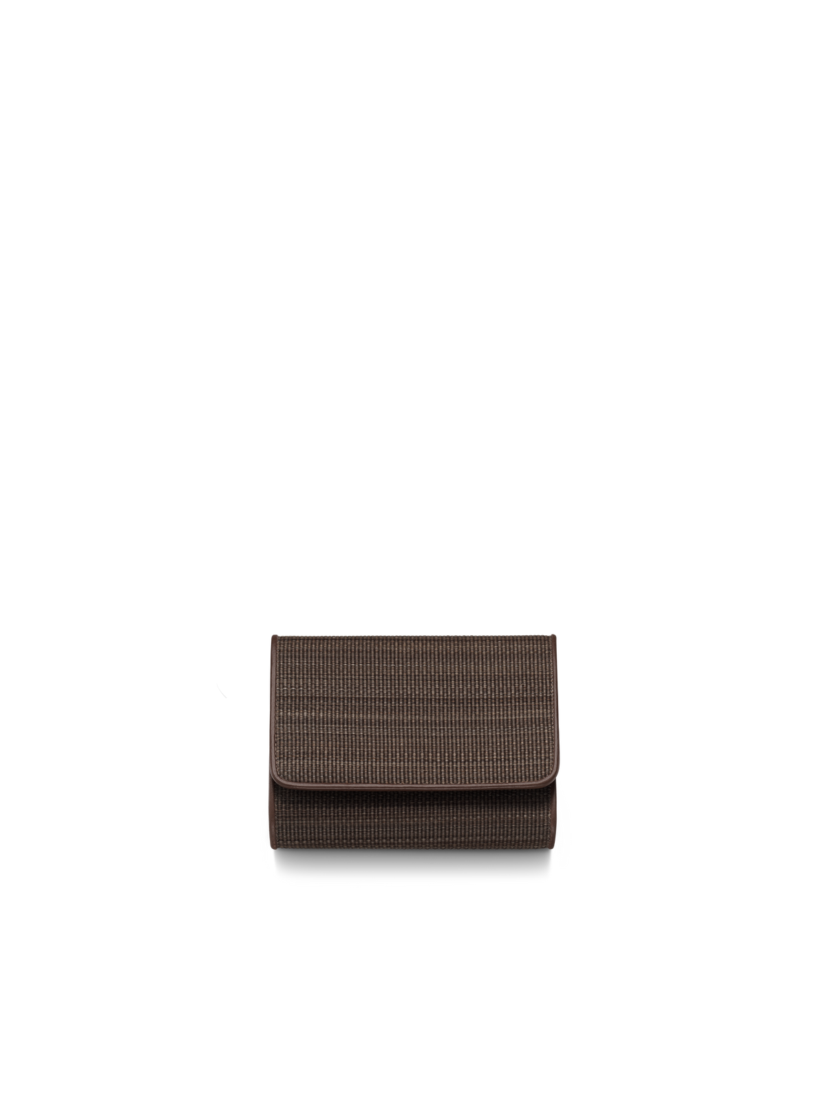 Designer Tri-Fold Wallet in Horsehair Fabric