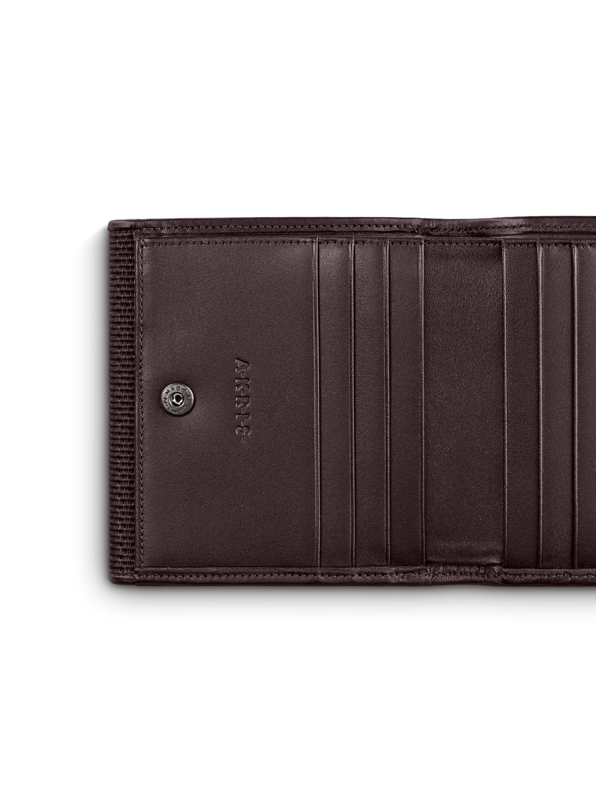 Designer Small Flap Over Wallet in Horsehair, 10.3 x 9.5 x2.3 cm