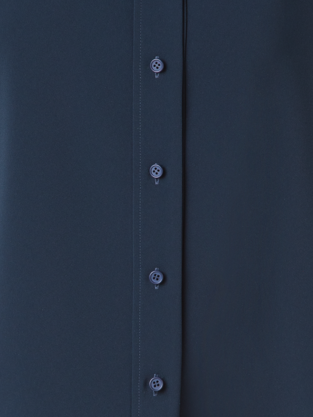 Designer Cropped Boxy Blouse in Signature Laser Cut - neutral - navy - blue