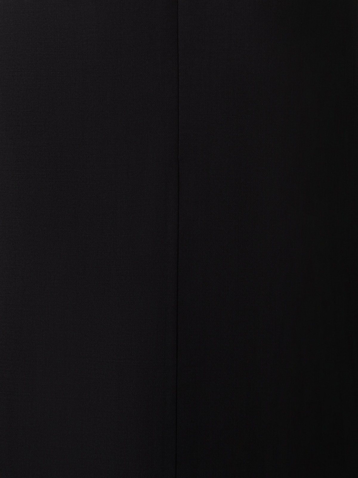 Designer Sleeveless Blazer Dress in Wool Double-Face - black