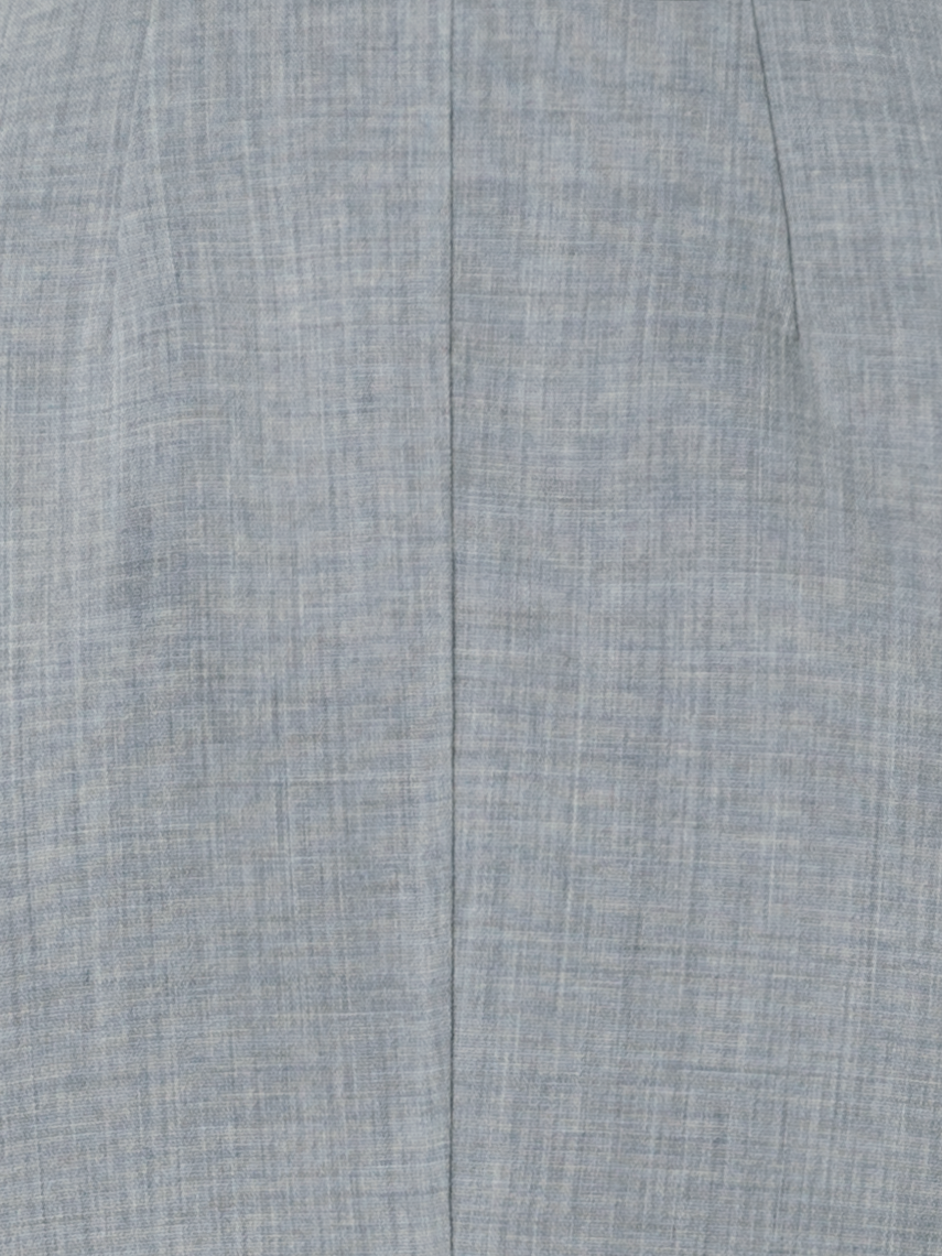 Designer Wool Double-Face Jacket - pastel - grey