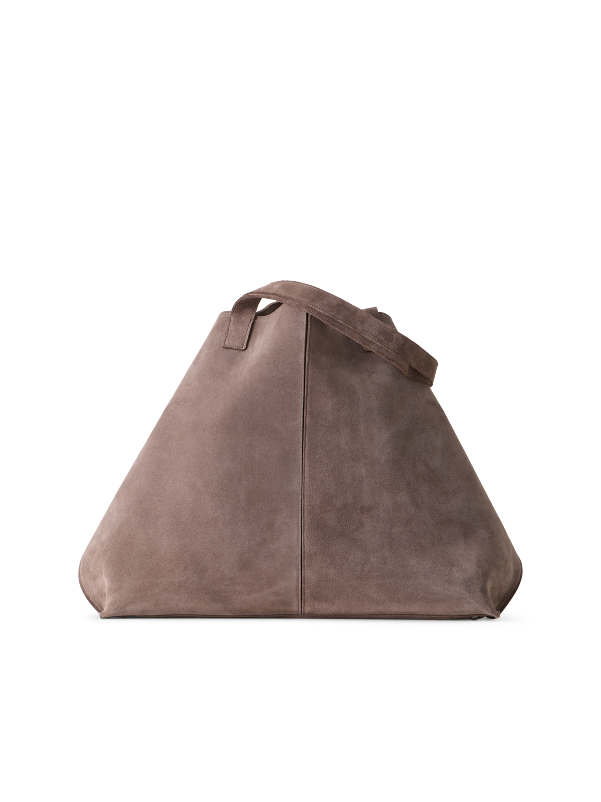 Designer Ai XL Shoulder Tote Bag - brown