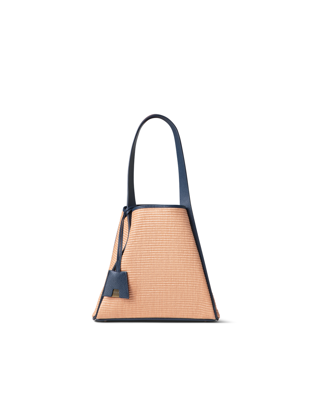 Designer Alex Small Tote - navy - blue - multicolor - beige