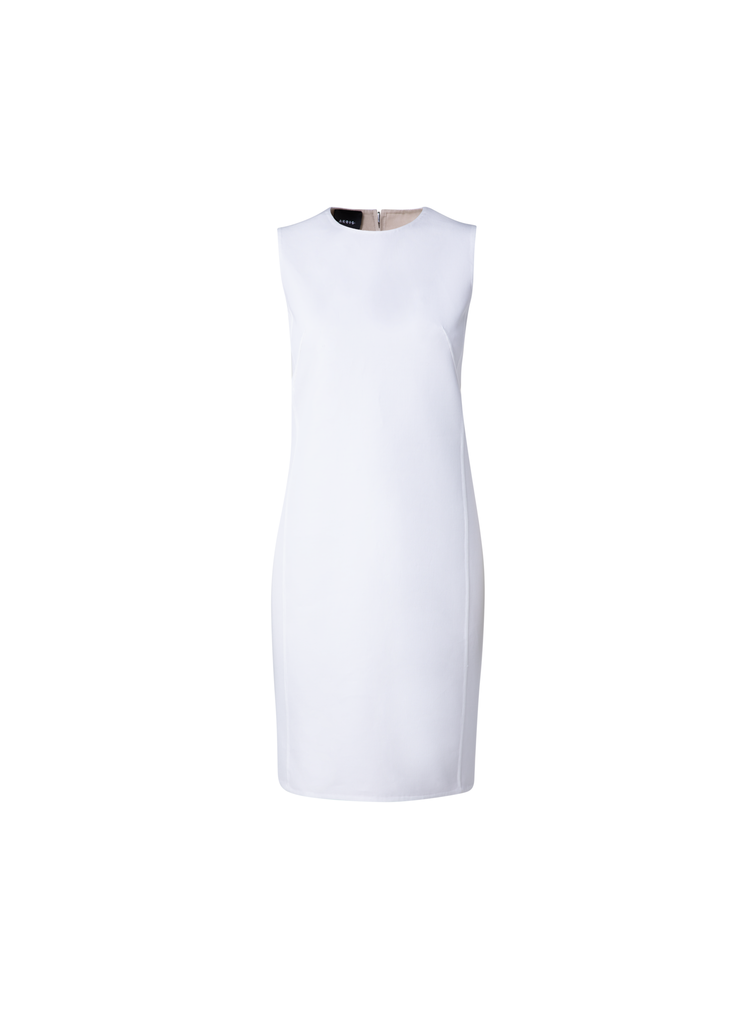 Designer Reversible Cotton Double-Face Sheath Dress
