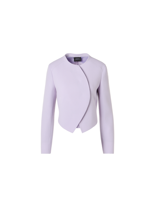 Designer Hynora Jacket in Wool-Crêpe Double-Face - pastel