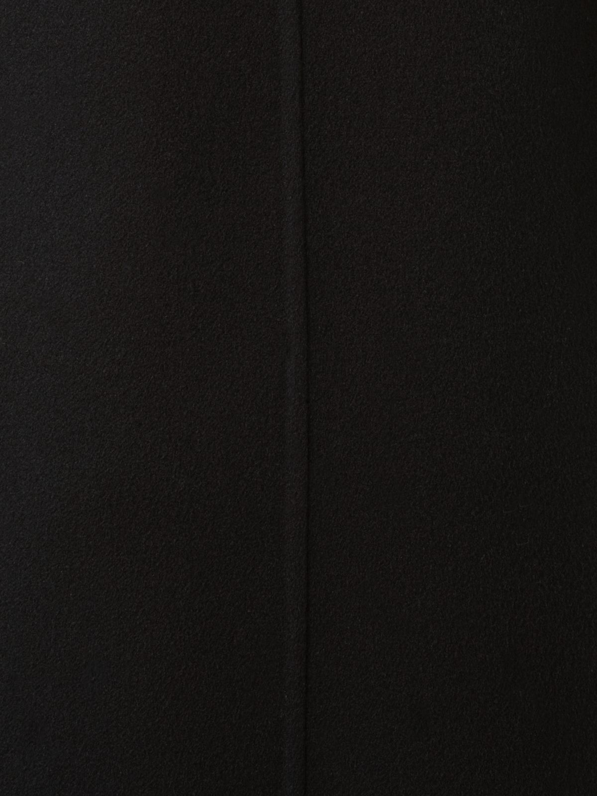 Designer Lightweight Double-Face Cashmere Coat - black