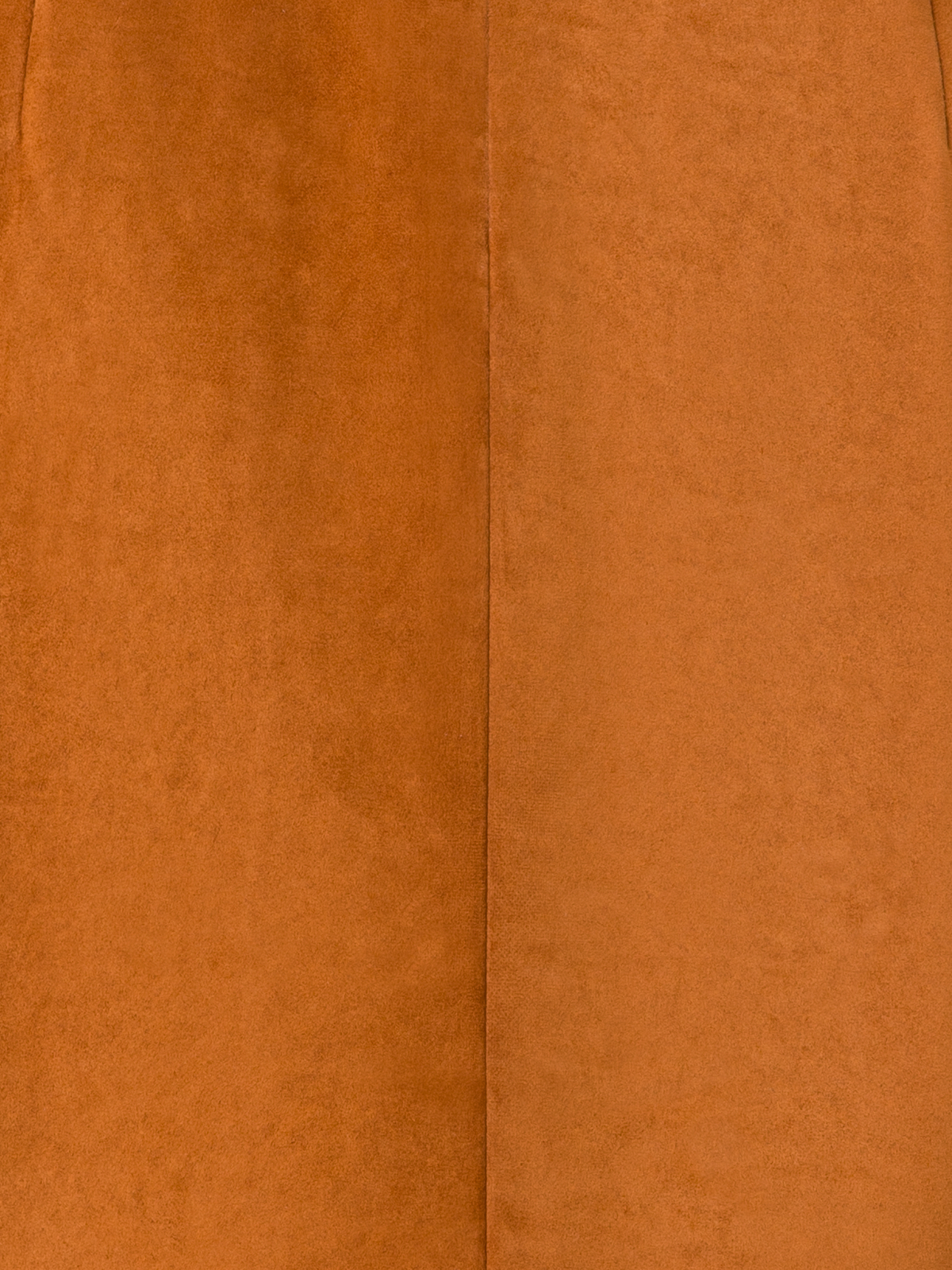 Designer Pencil Skirt in Suede - neutral - brown