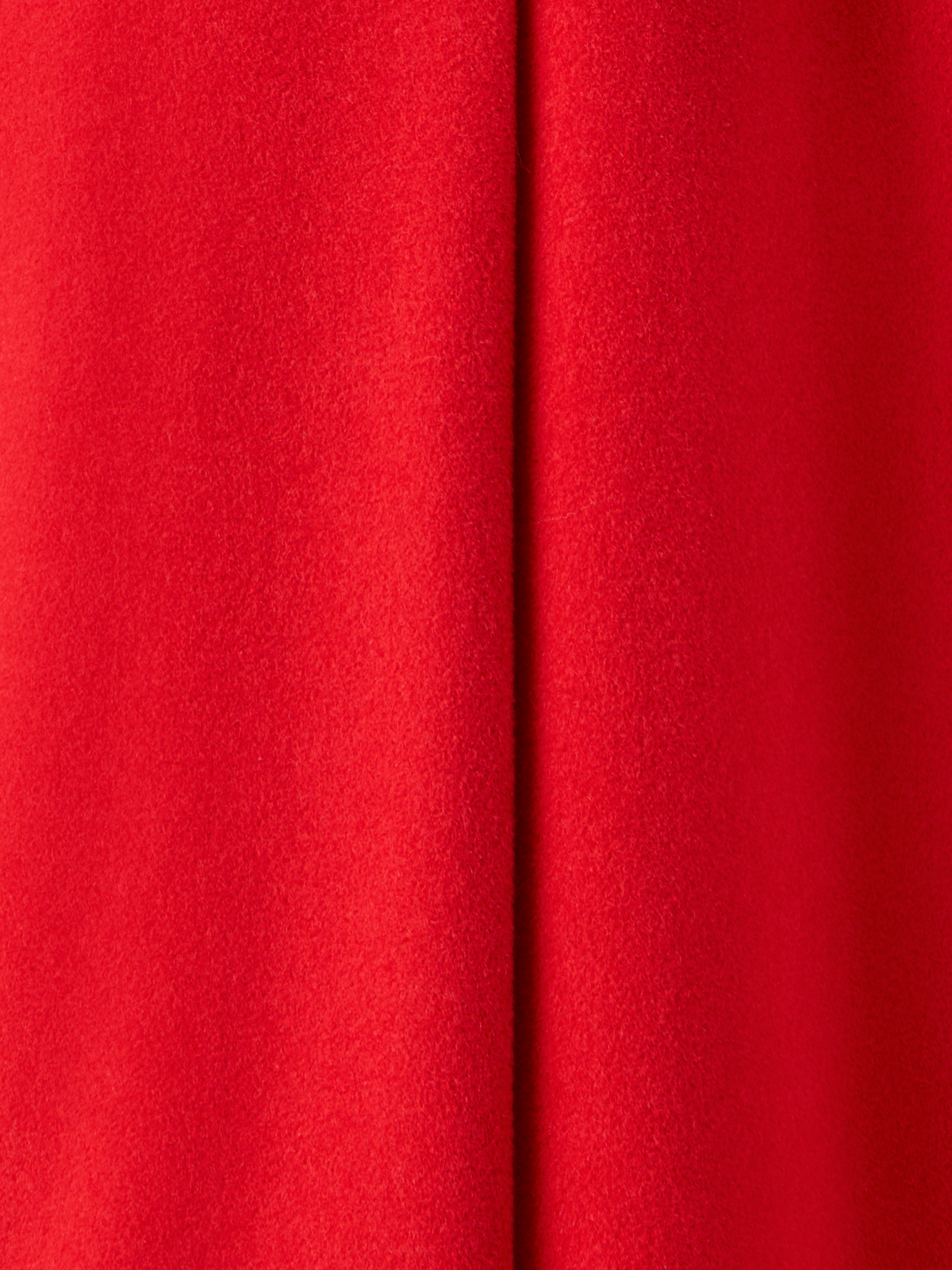 Designer Wool Blend Coat - red