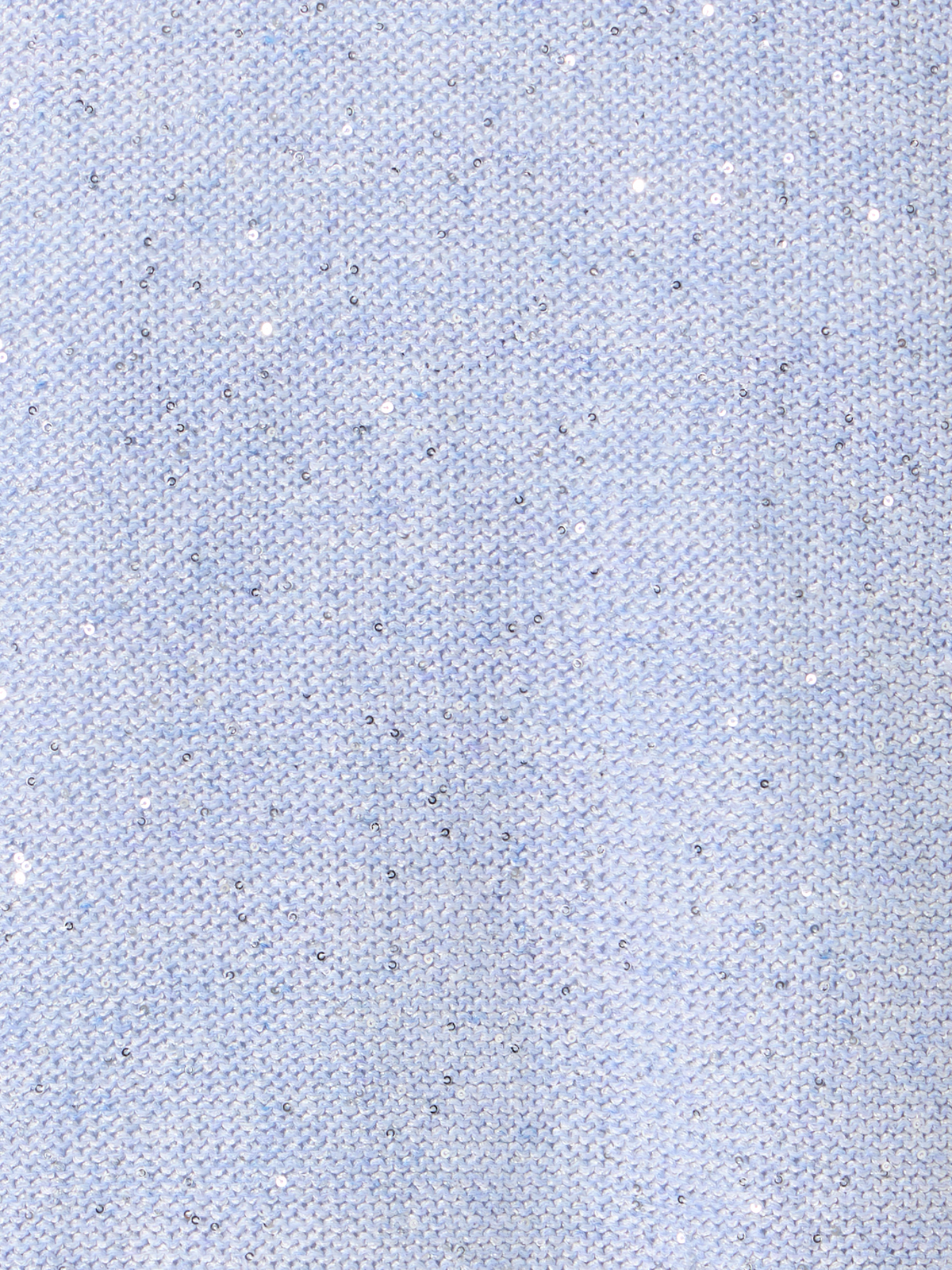 Designer Linen-Cotton Micro Sequin Cardigan - blue