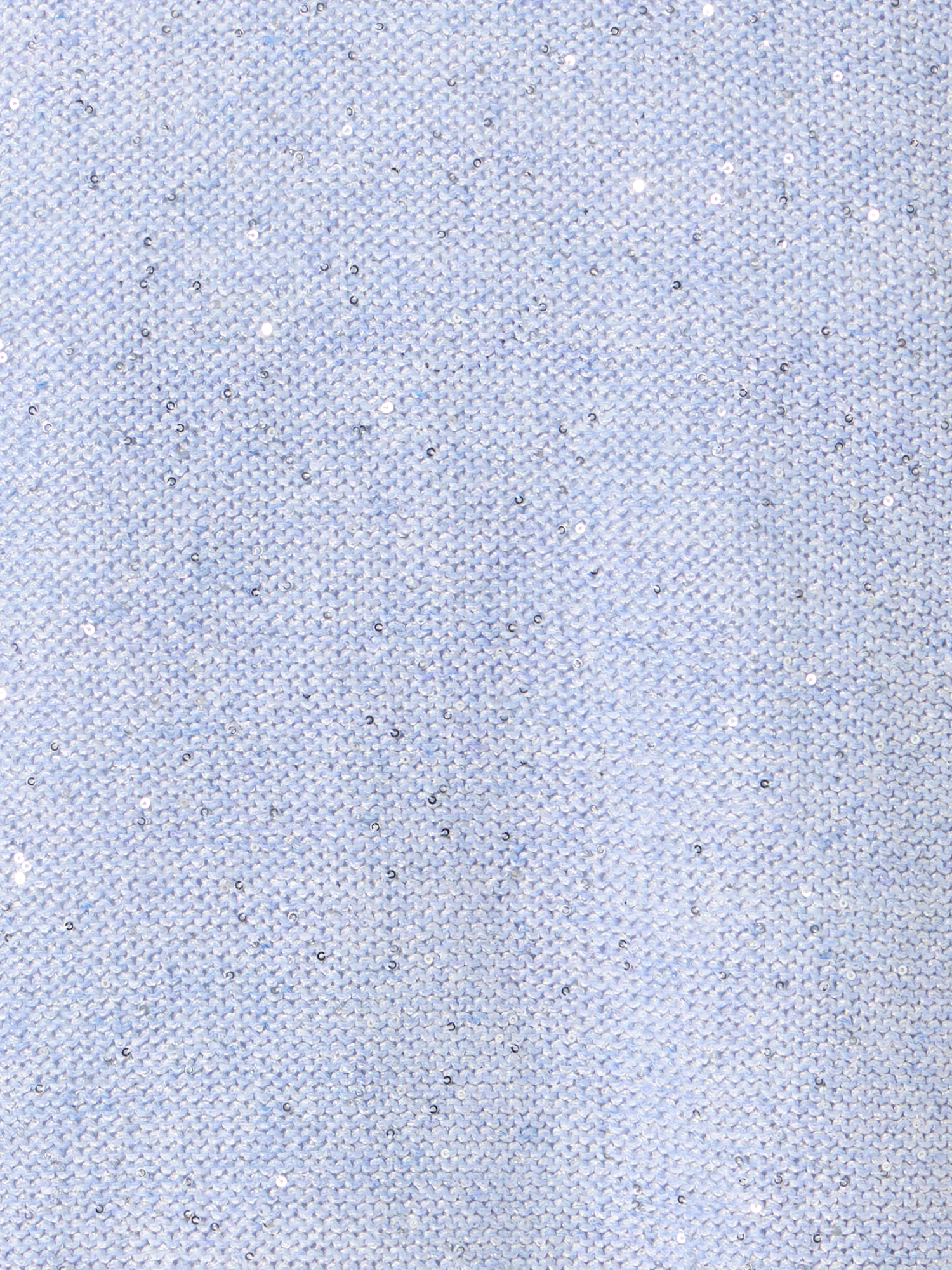 Designer Linen-Cotton Micro Sequin Cardigan - blue