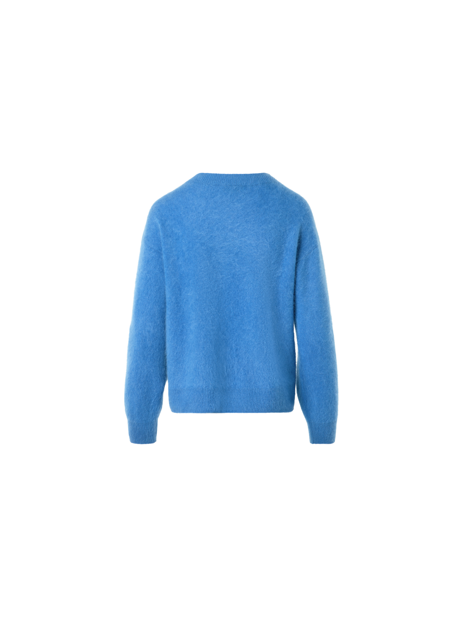 Designer Cloud Cashmere Knit Sweater - blue