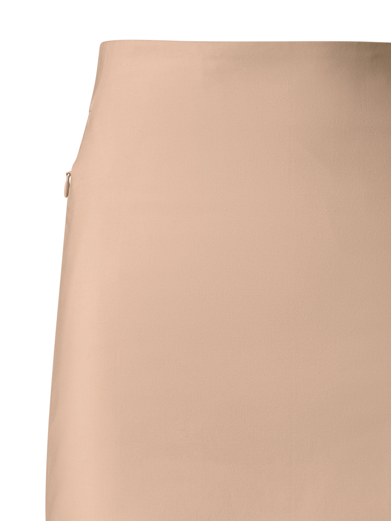 Designer Long Pencil Skirt in Cotton Double-Face - neutral - pastel - beige