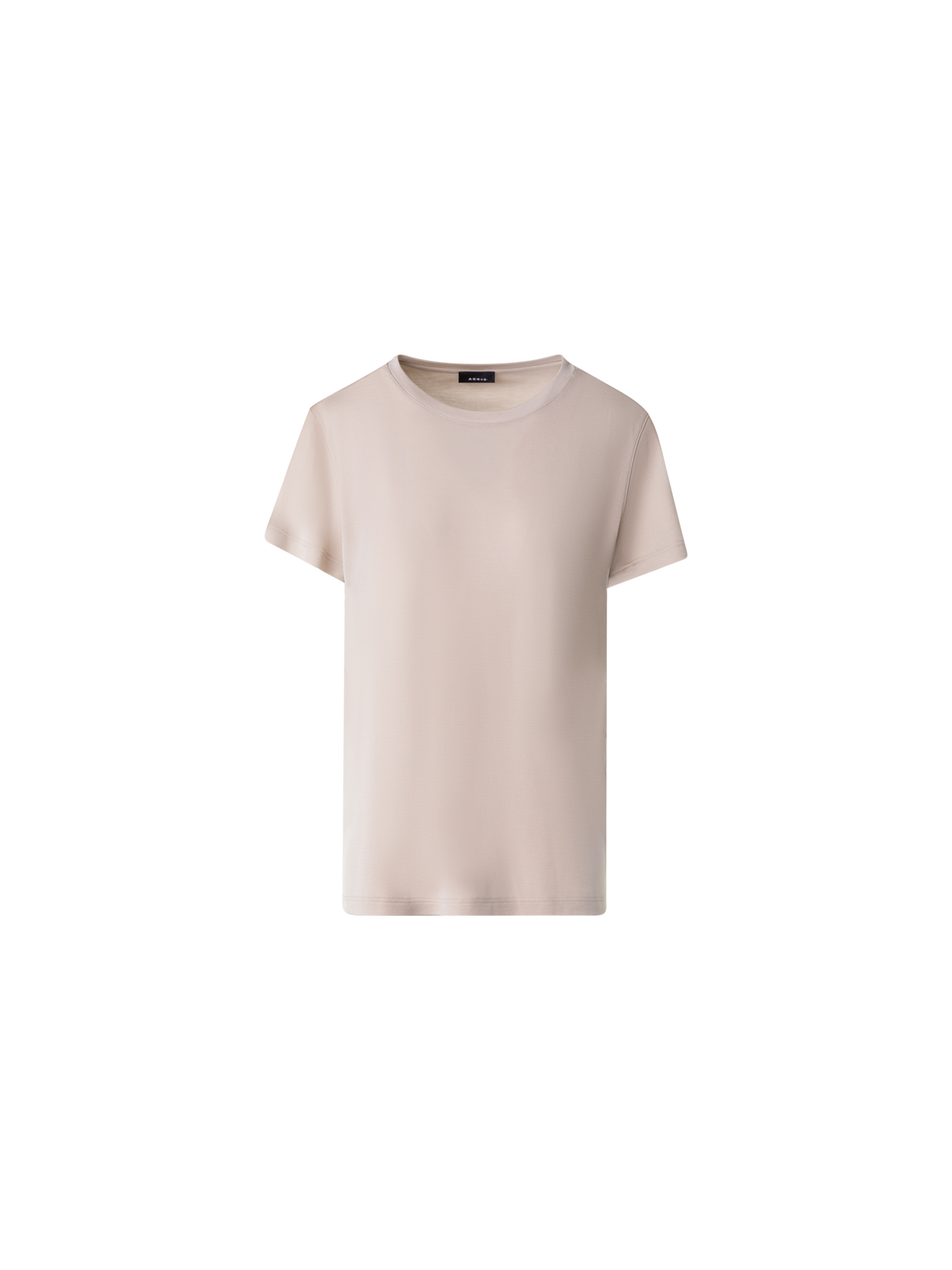 Designer Cotton Jersey T-Shirt - neutral - beige