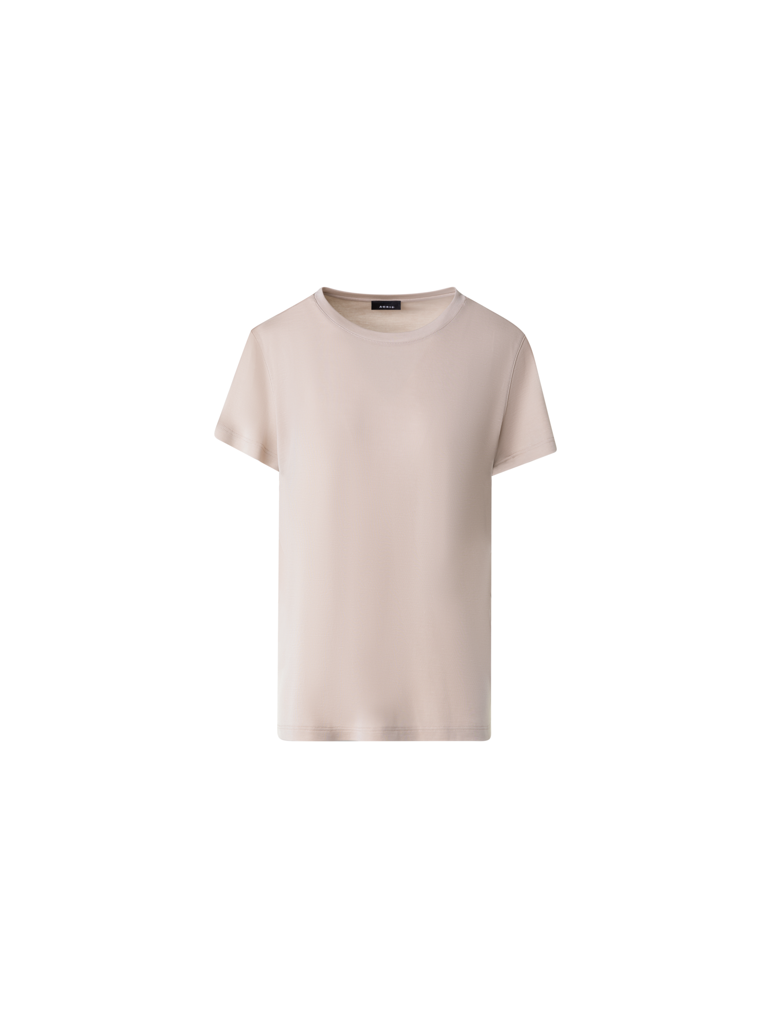Designer Cotton Jersey T-Shirt - neutral - beige