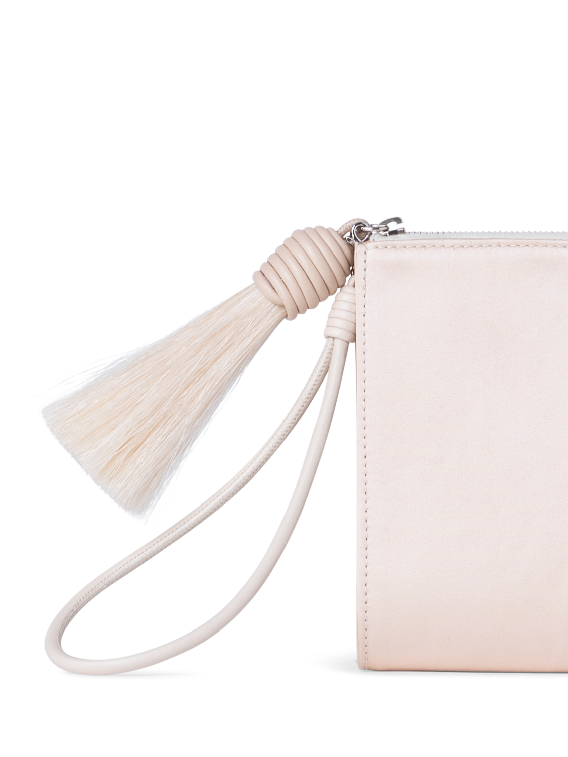 Designer Alexa Tassle Pouch - pastel - pink