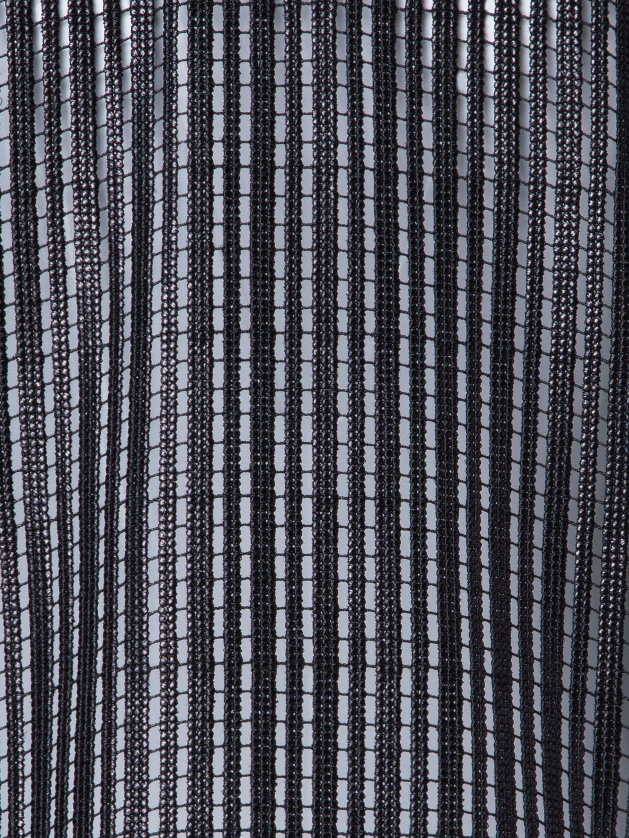 Designer Shirt Jacket with Stripes Embroidery - black