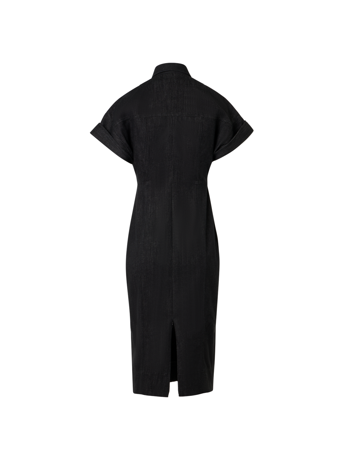 Fitted Cotton Stretch Denim Dress Akris EU Fitted Cotton Stretch Denim Dress Akris EU