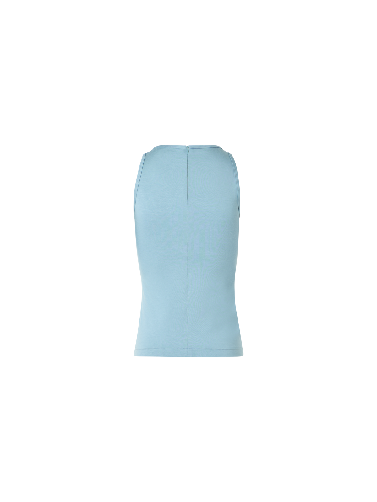 Designer Fitted Speedo Top in Stretch Modal Jersey - pastel - blue