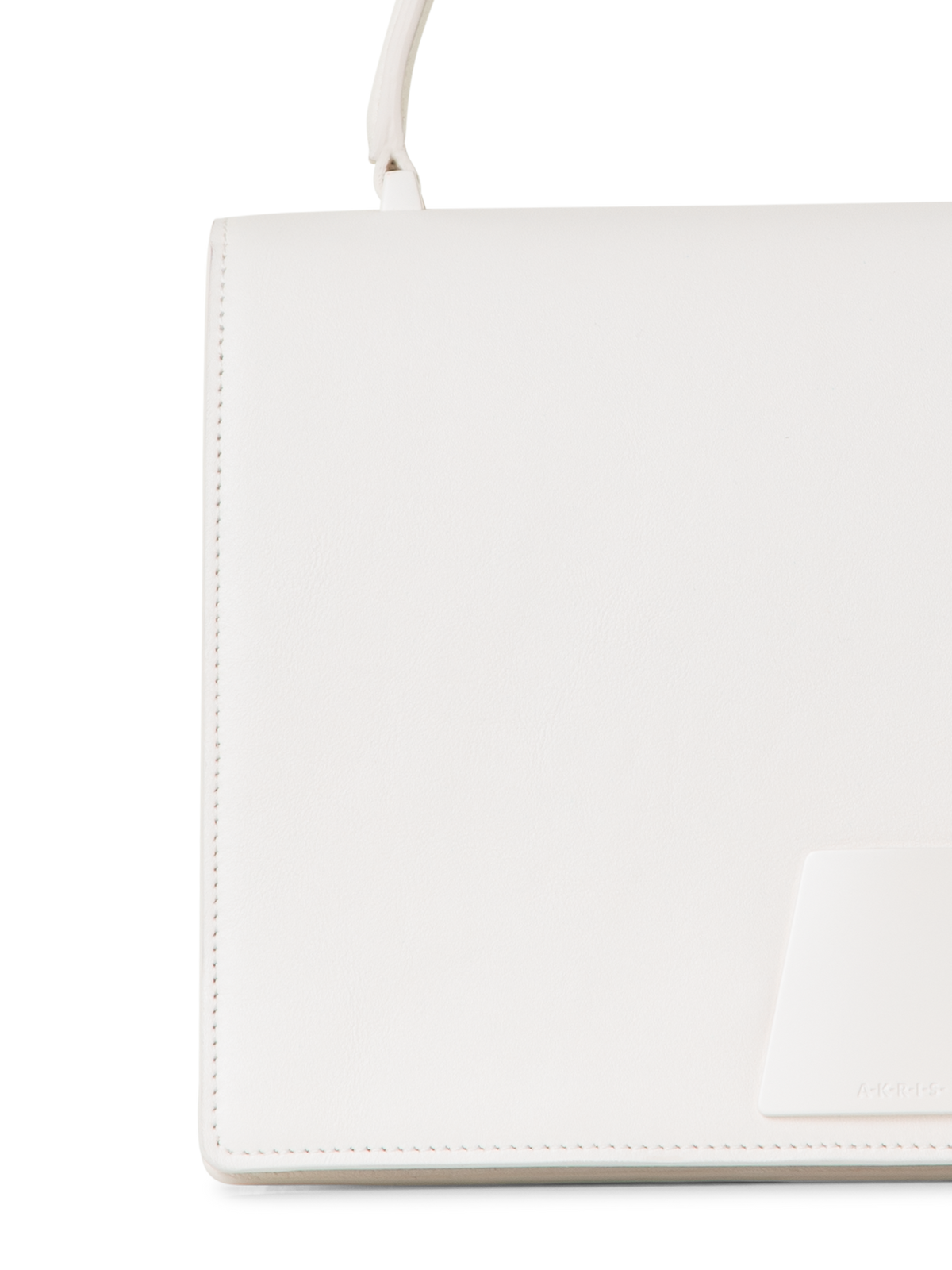 Designer Alice Medium Top Handle Bag - neutral - ecru - white