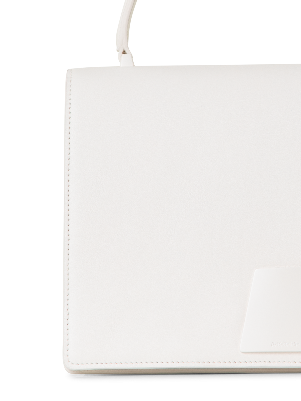 Designer Alice Medium Top Handle Bag - neutral - ecru - white