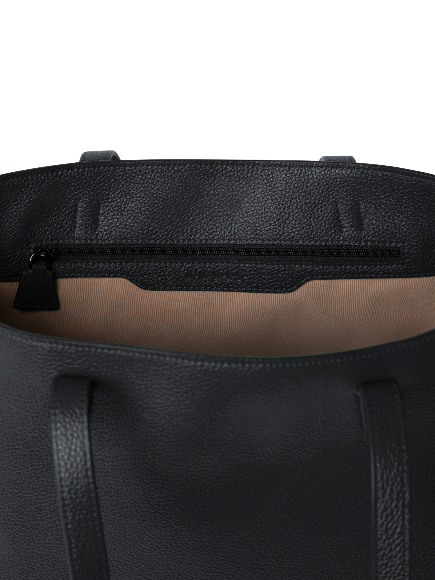 Designer Ai Small Shoulder Tote - neutral - black