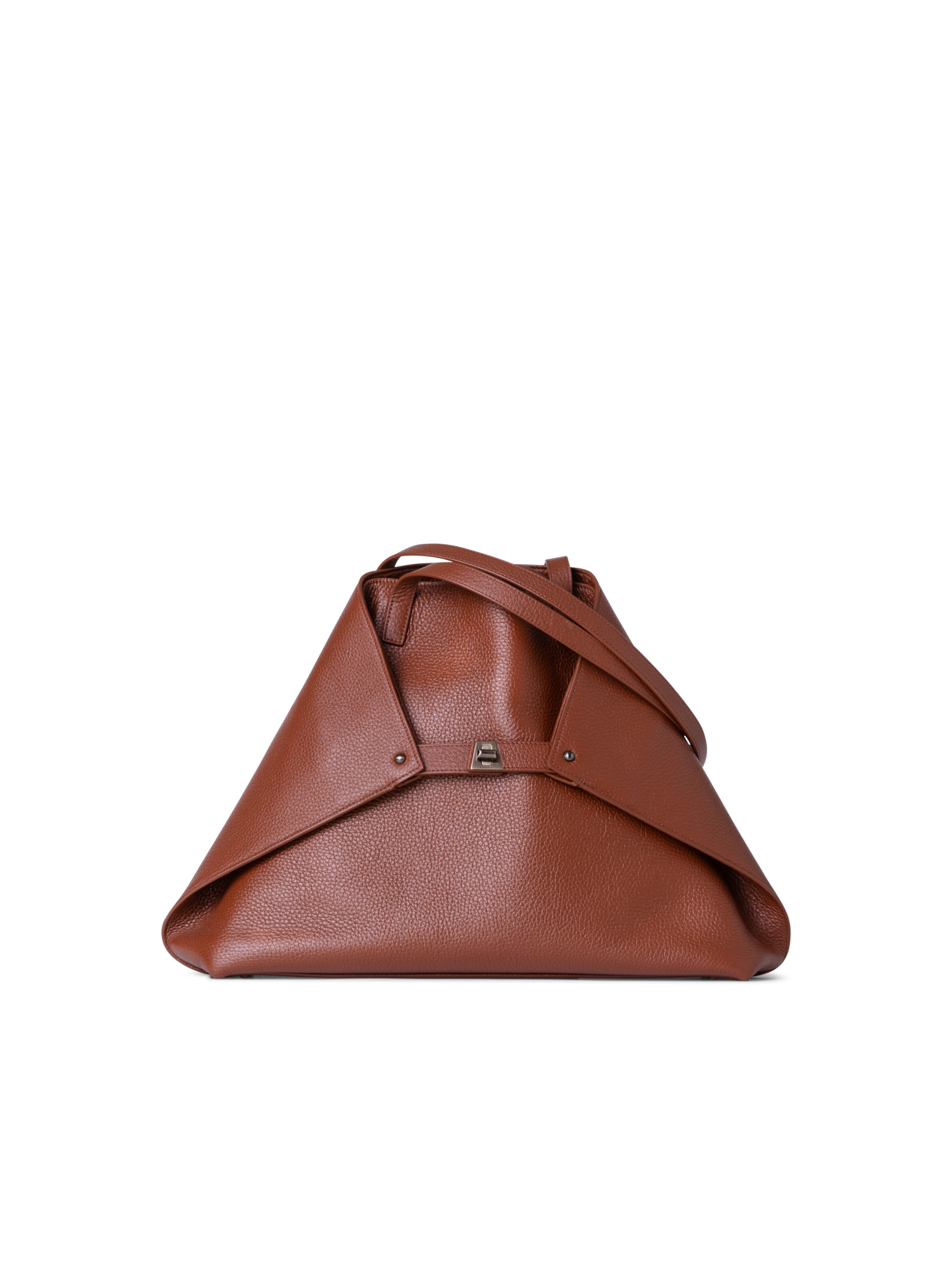 Designer Ai Medium Shoulder Tote - neutral - brown