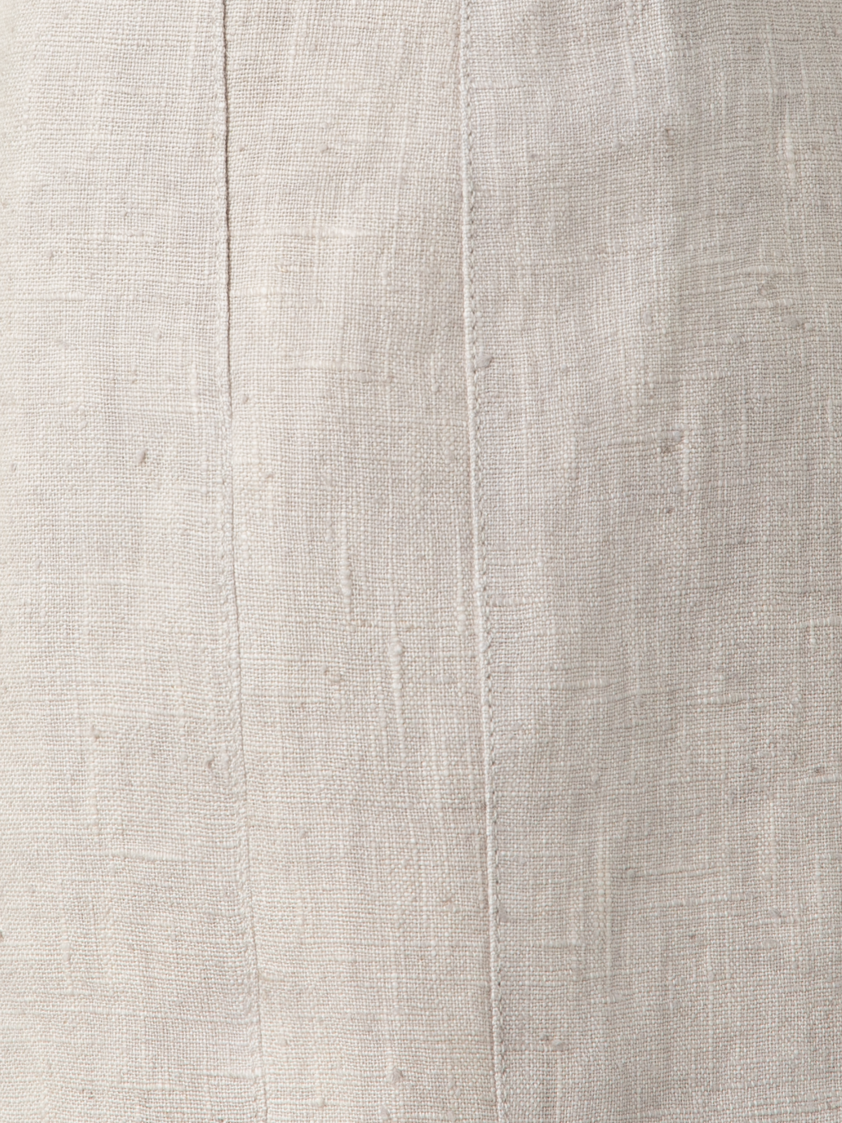 Designer Washed Raw Linen Shorts - neutral - pastel - beige