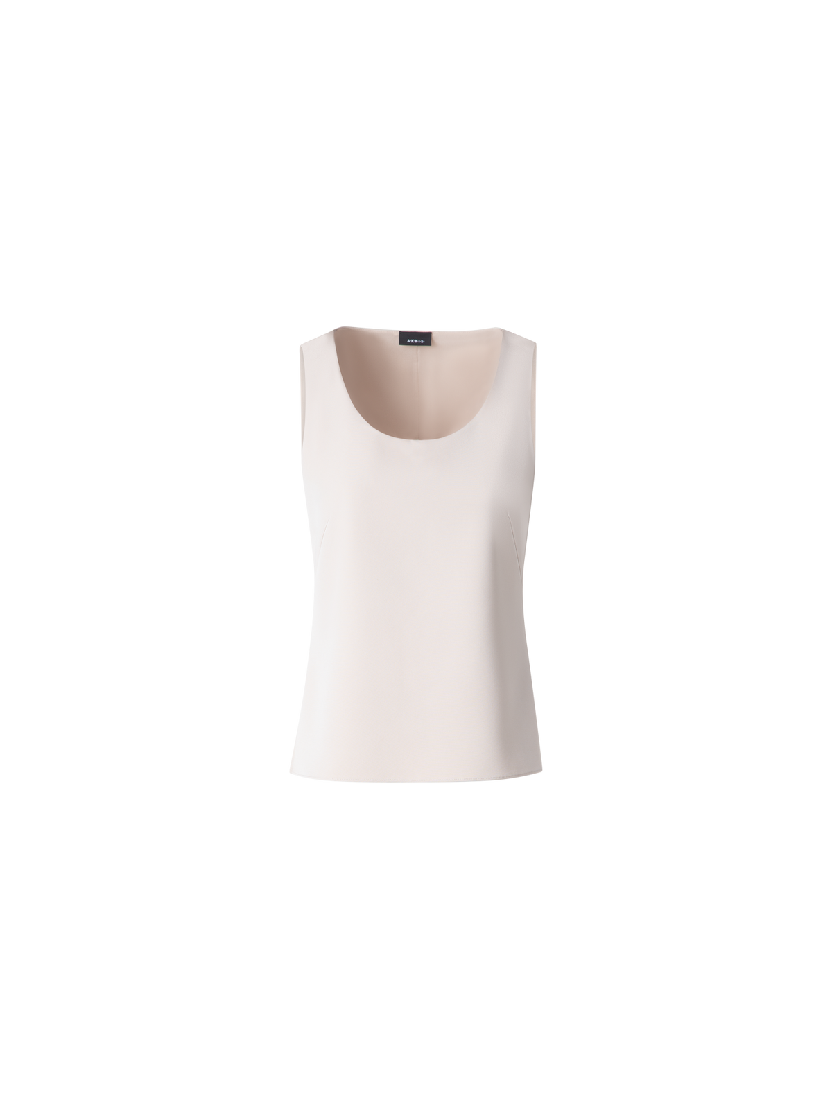 Designer Silk Tank Top - neutral - pastel - beige