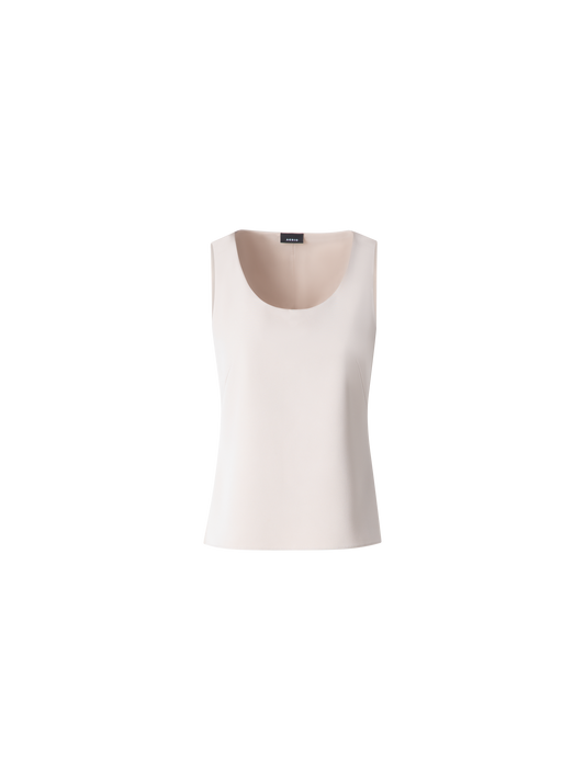 Designer Silk Tank Top - neutral - pastel - beige