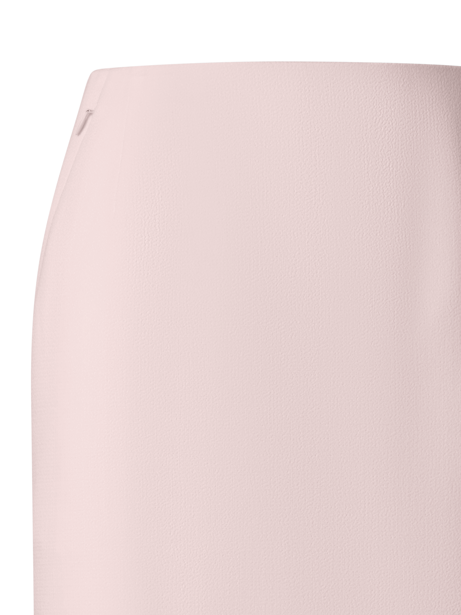 Designer Pencil Skirt in Wool Crêpe Double-Face - pastel - pink