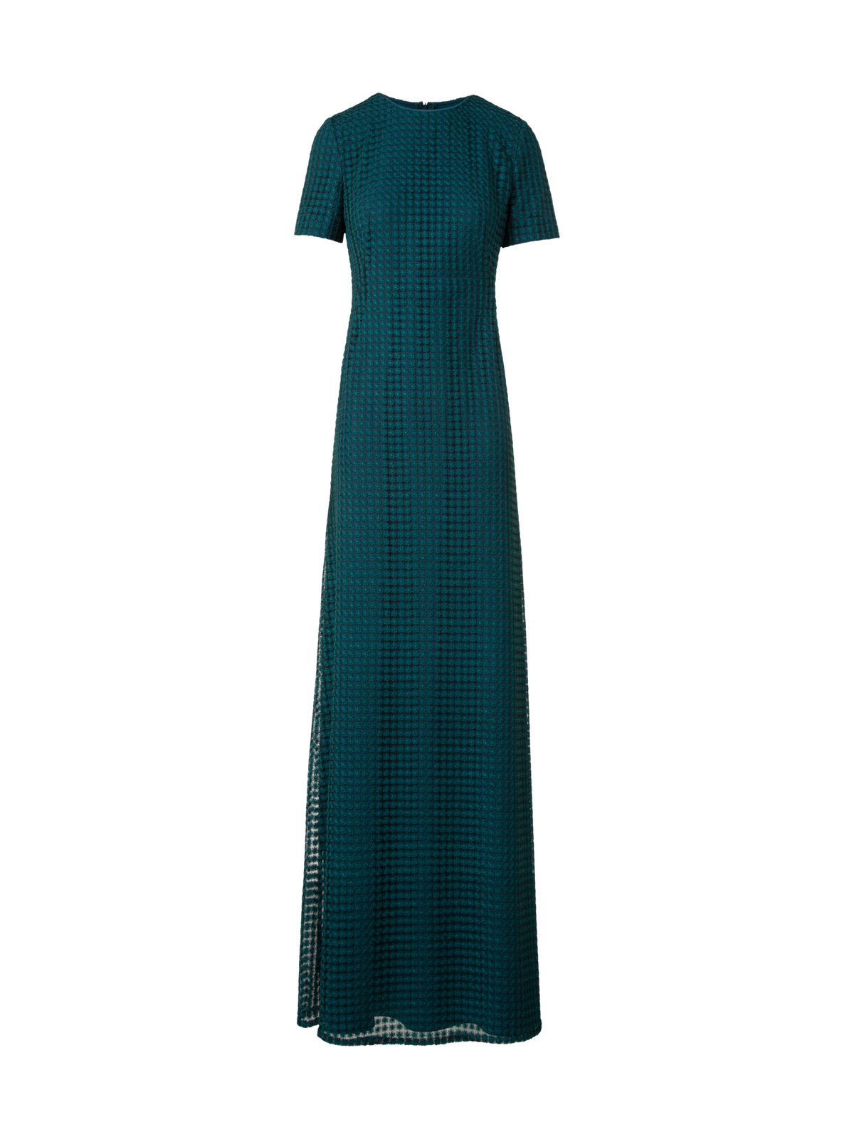 Fitted Evening Gown in Flower Embroidery – Akris EU