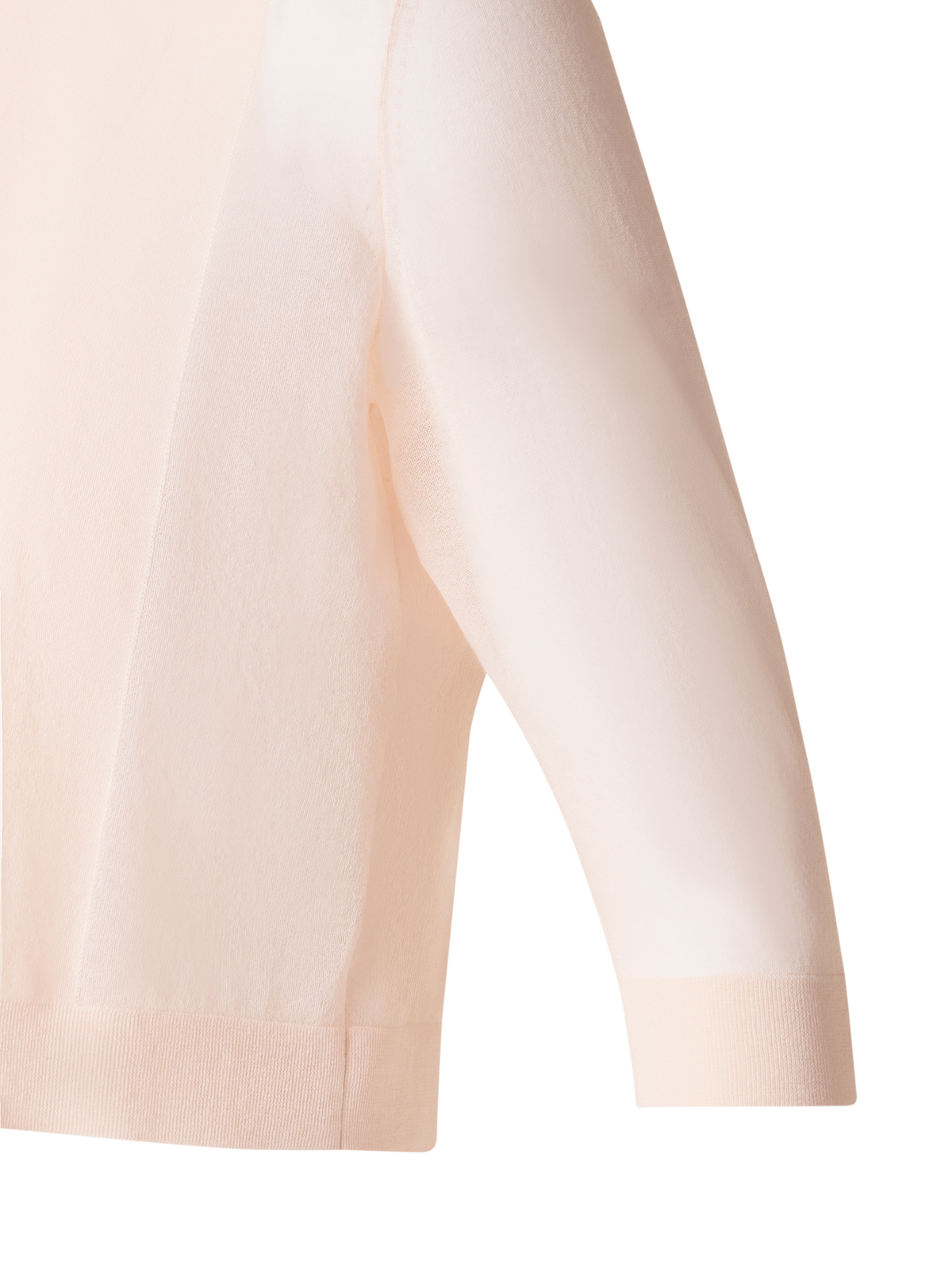 Designer Semi-Sheer Short Knit Cardigan - neutral - pastel - beige