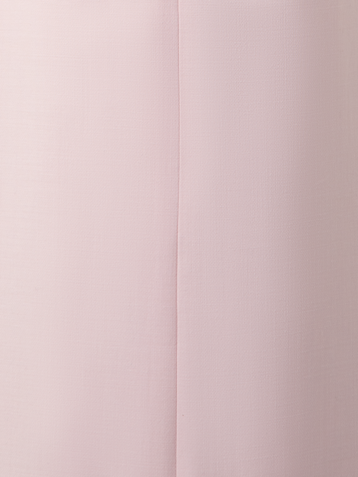 Designer Wide Straight Wool Double-Face Pants - pastel - pink