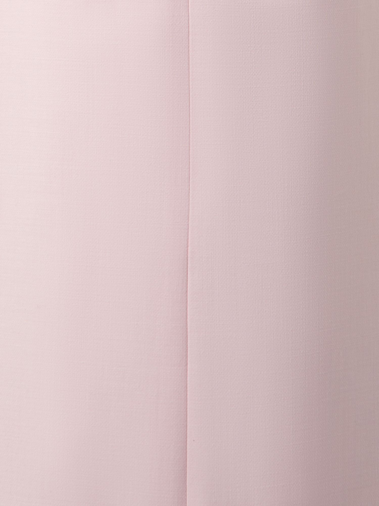 Designer Wide Straight Wool Double-Face Pants - pastel - pink