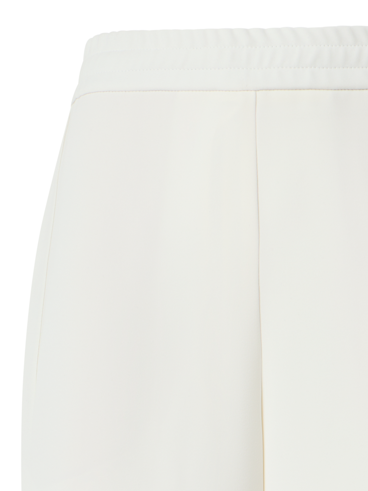 Designer Filibert Relaxed Pants with Elastic Waist - ecru