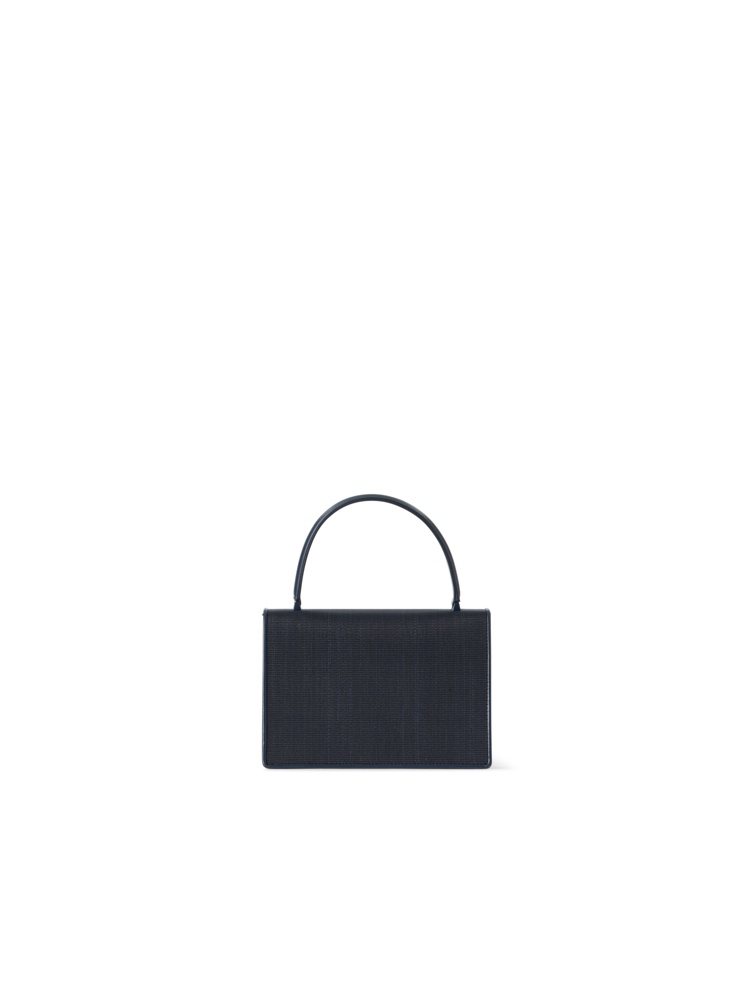 Designer Alice Small Top Handle Bag - neutral - navy - blue