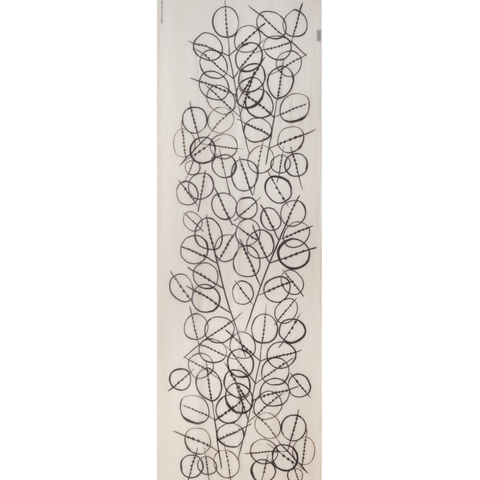 Kaschmirschal mit Polka Dots Druck