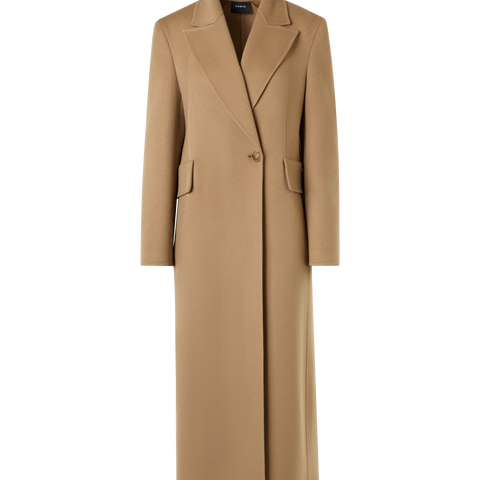 Cashmere Double-Face Straight Coat