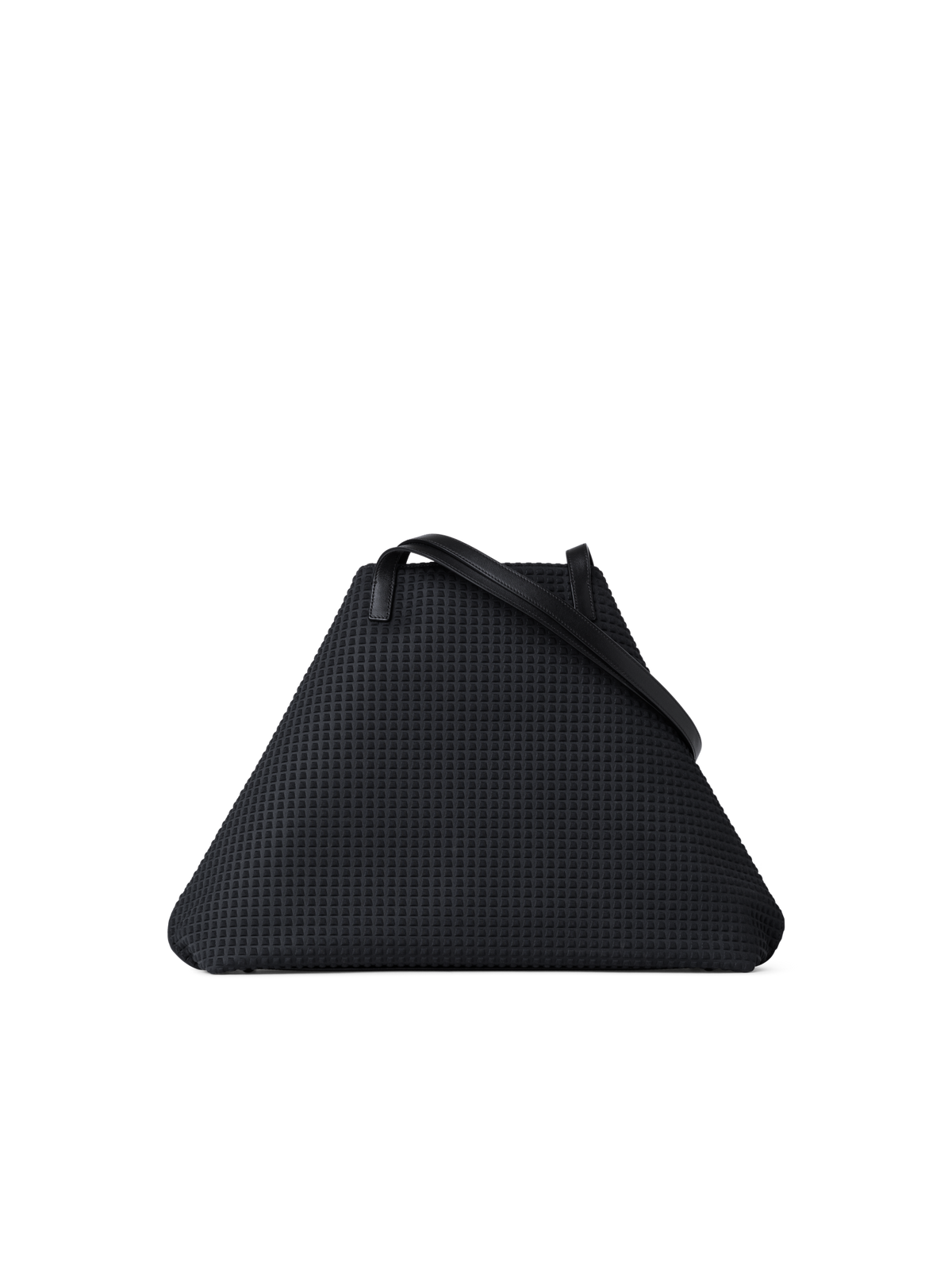 Designer Ai Medium Shoulder Tote - neutral - black